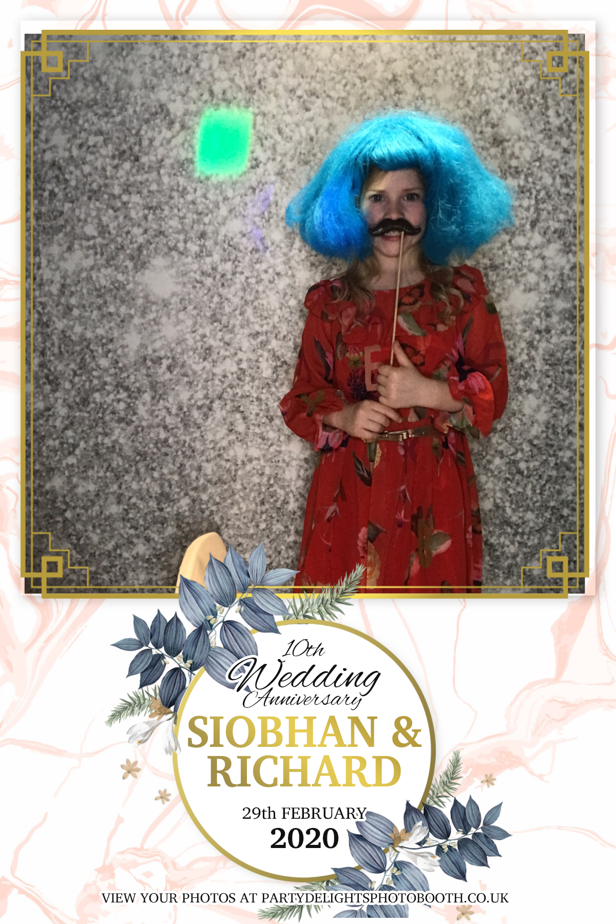 Siobhan and Richards Vow renewal  | View more photos from the event at gallery.partydelightsphotobooth.co.uk/u/PartyDelightsPhotoBooth/Siobhan-and-Richards-Vow-renewal